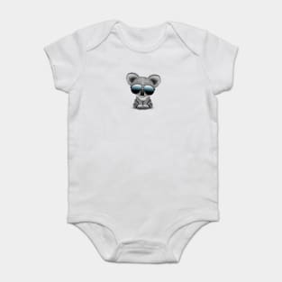 Cute Baby Koala Bear Wearing Sunglasses Baby Bodysuit